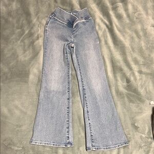 gap Kids 70s flare high rise 6 slim